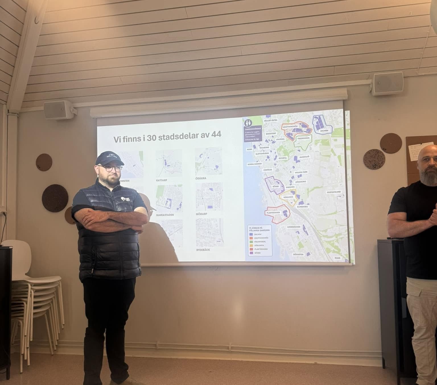 Helsingborgshem تعرض عملها في أحياء المدينة